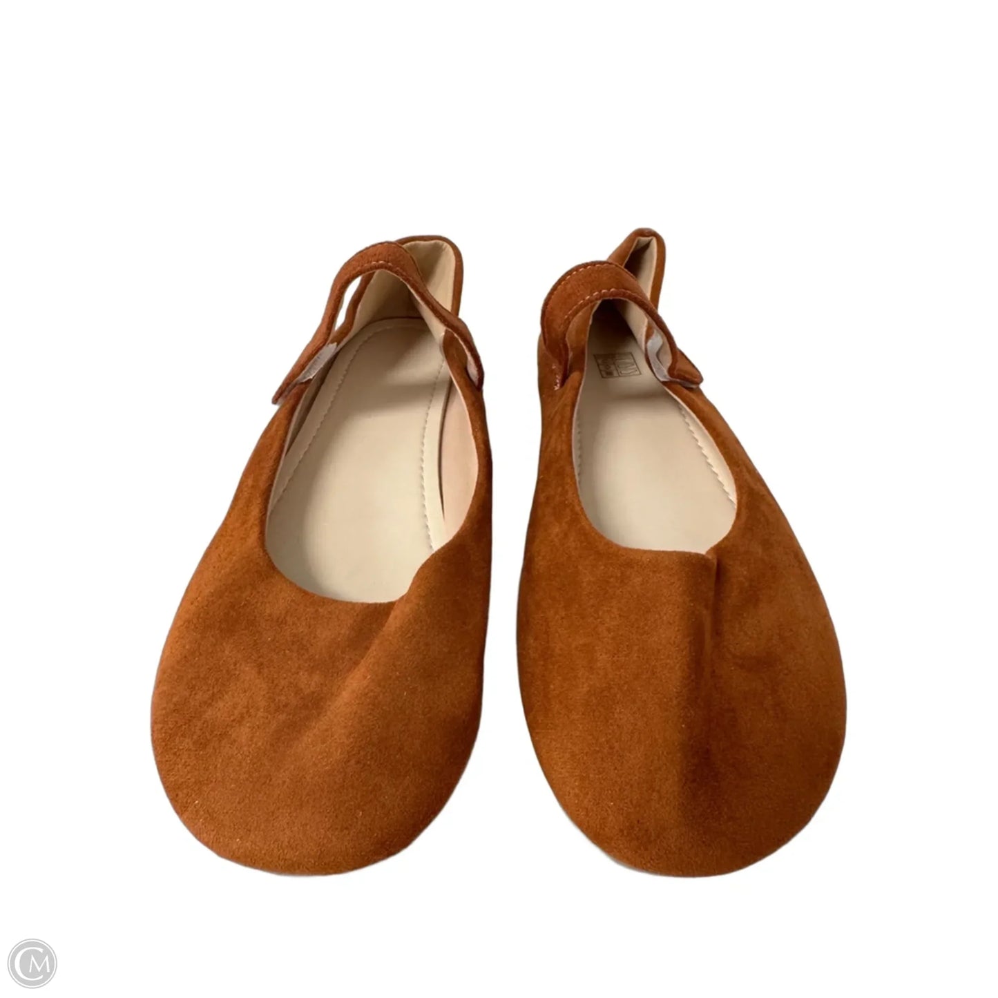 Shoes Flats By Clothes Mentor In Copper, Size: 10