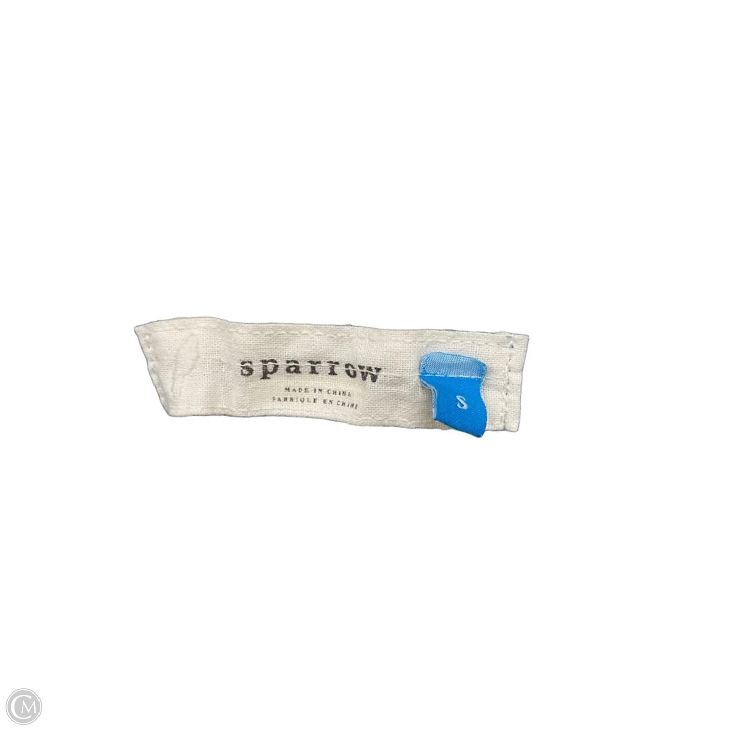 Cardigan By Sparrow In Blue & Gold, Size: S