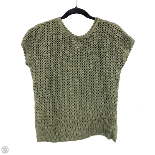 Sweater Short Sleeve By Old Navy In Green, Size: S