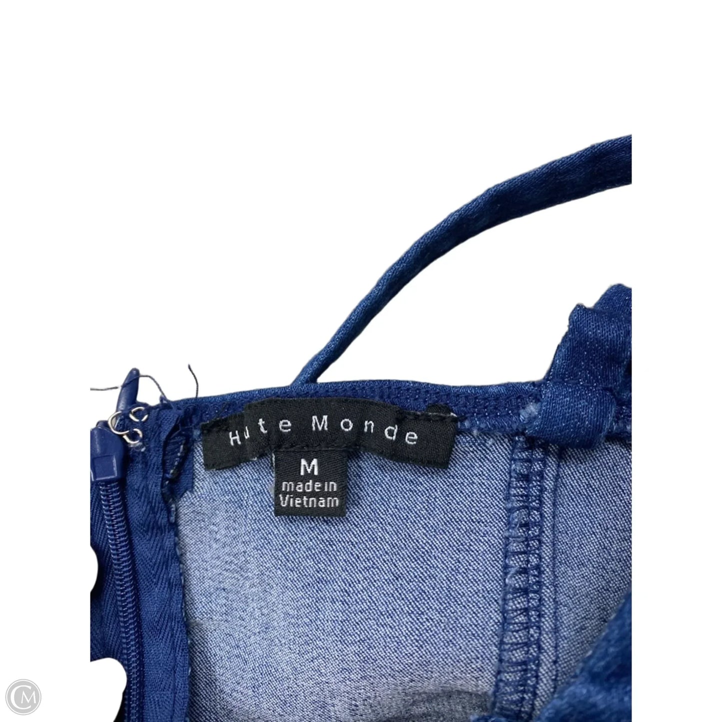 Jumpsuit By Haute Monde In Blue, Size: M