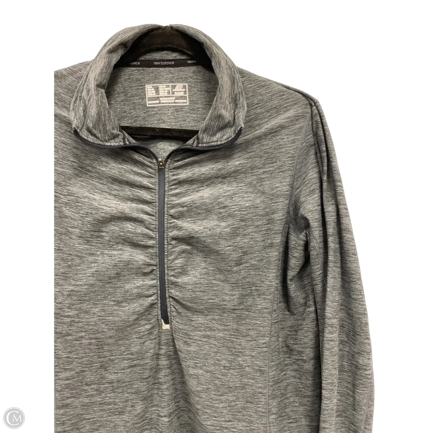 Athletic Jacket By New Balance In Grey, Size: Xl