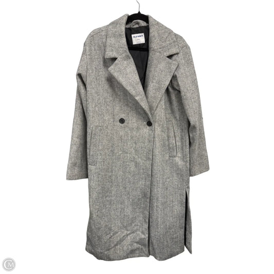 Coat Other By Old Navy In Grey & White, Size: S