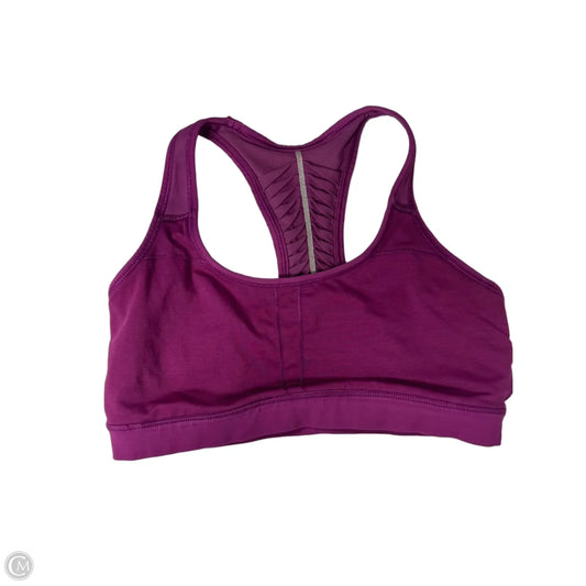 Athletic Bra By Lululemon In Purple, Size: Xs