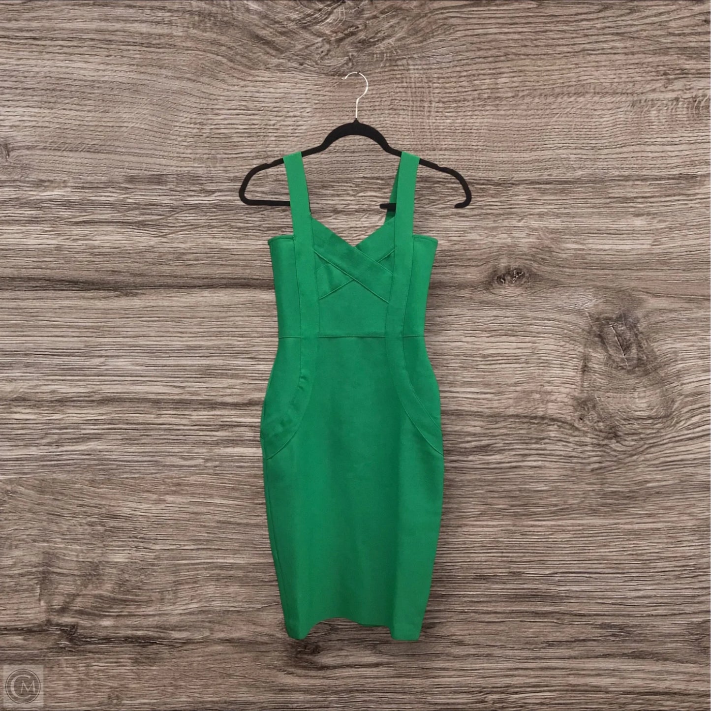 Dress Casual Short By Fashion Nova In Green, Size: S