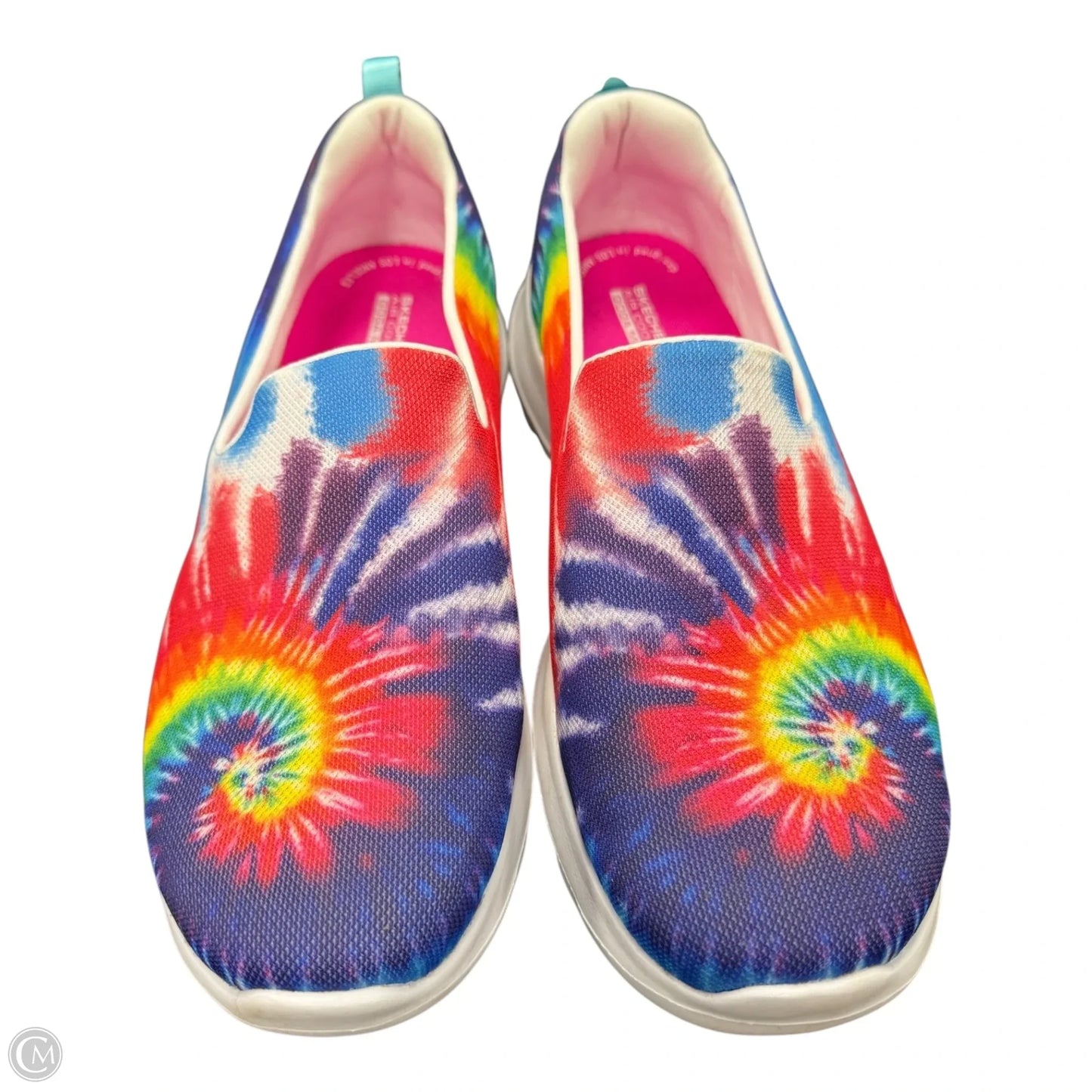 Shoes Sneakers By Skechers In Tie Dye Print, Size: 11
