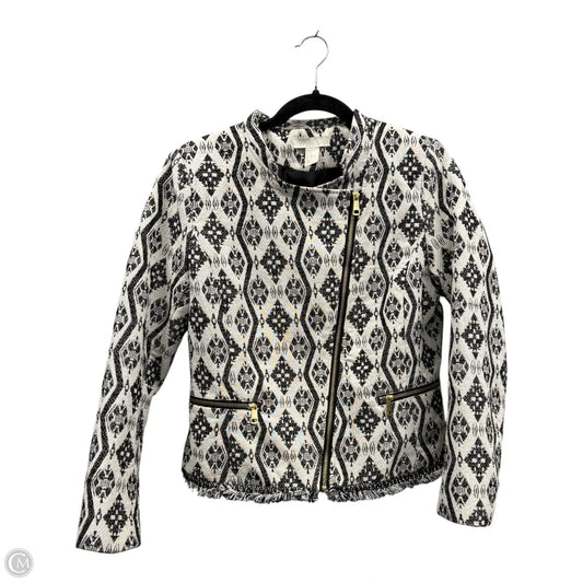 Jacket Other By H&m In Black & White, Size: 12