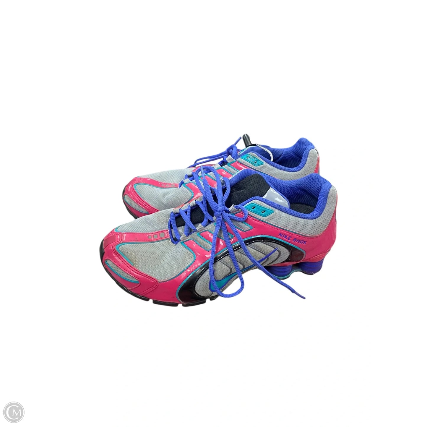 Shoes Athletic By Nike In Grey & Pink, Size: 10