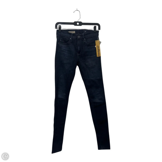 Jeans Skinny By Adriano Goldschmied In Blue, Size: 0