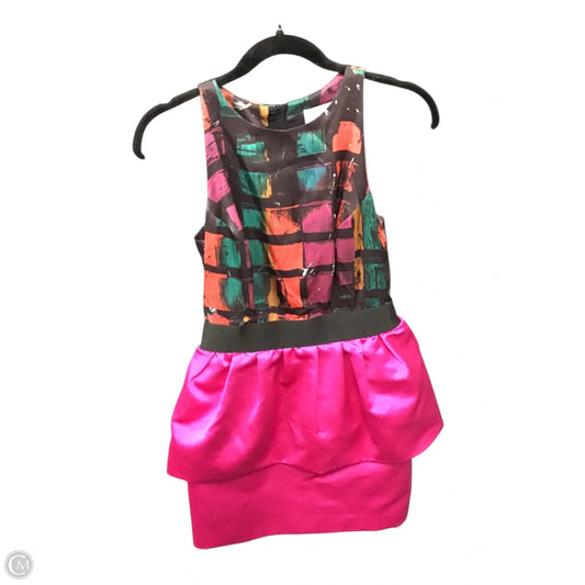 Dress Designer By Milly In Multi-colored, Size: 4