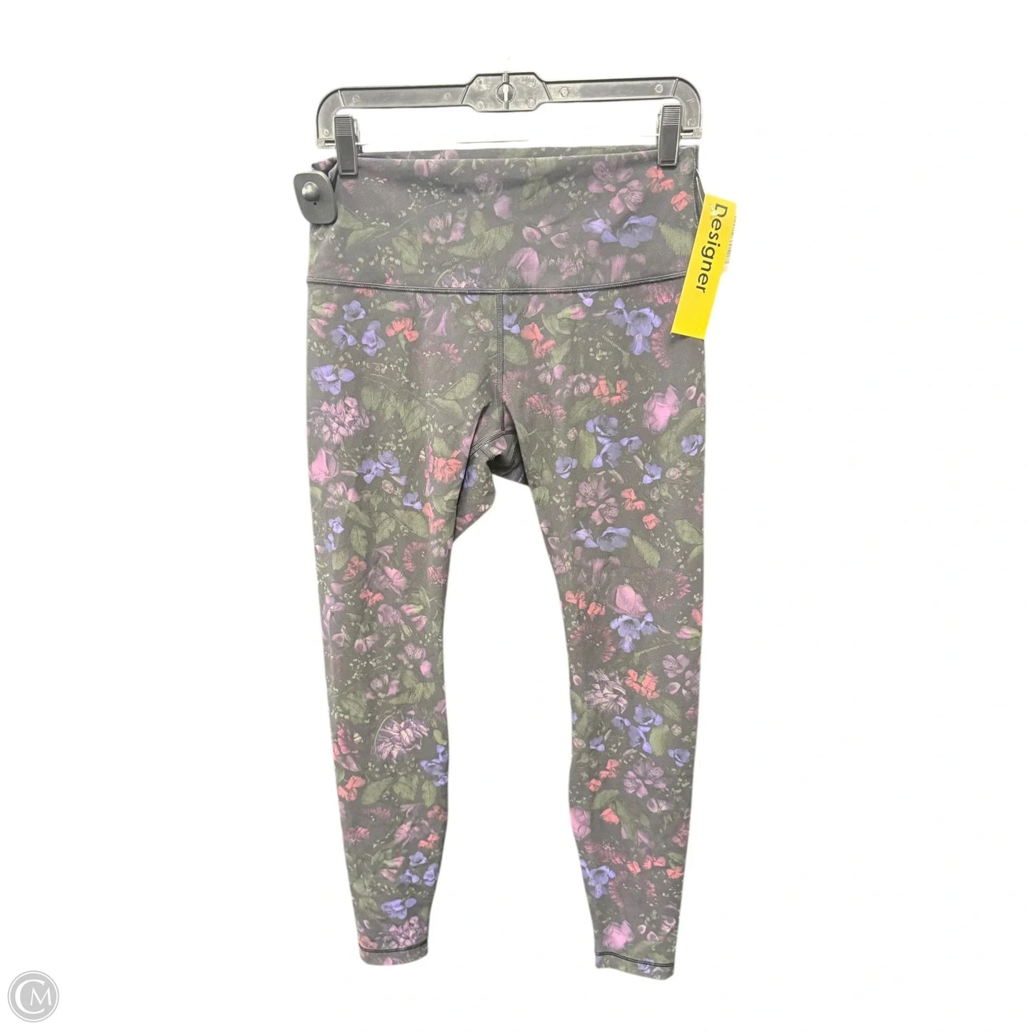 Athletic Leggings By Lululemon In Floral Print, Size: 10
