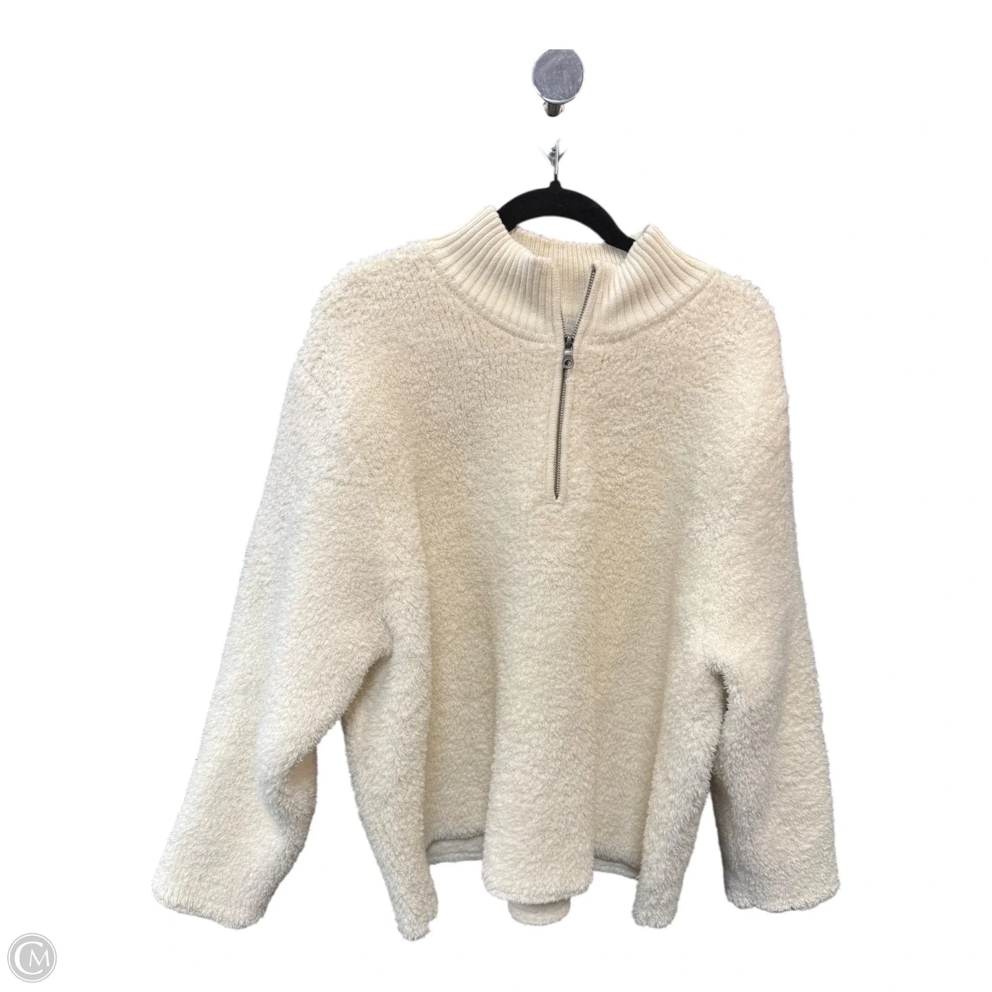 Jacket Fleece By Barefoot Dreams In Cream, Size: 3x