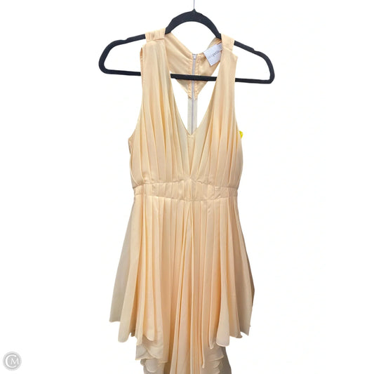 Dress Party Midi By Asos In Peach, Size: 4p