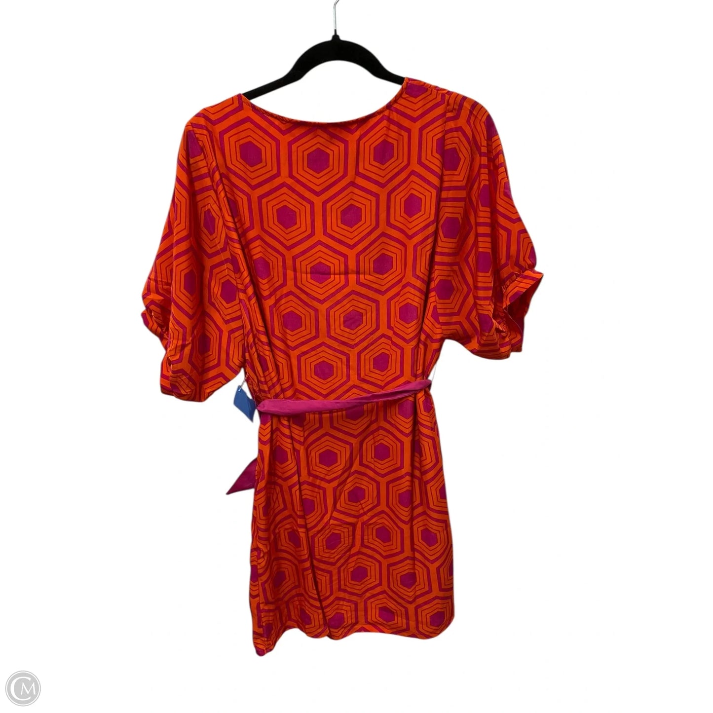 Dress Casual Short By Emmelee In Geometric Pattern, Size: L