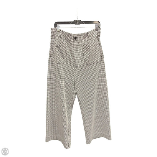 Pants Dress By Maeve In Black & White, Size: 14