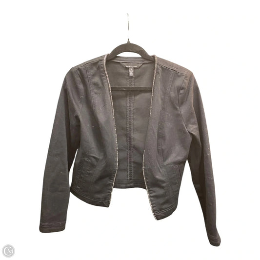 Blazer By White House Black Market In Black & Silver, Size: 0