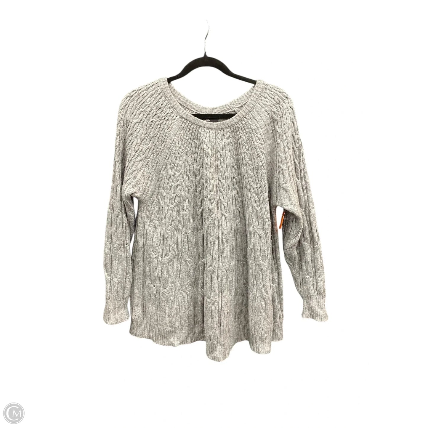 Sweater By Lane Bryant In Grey, Size: 3x