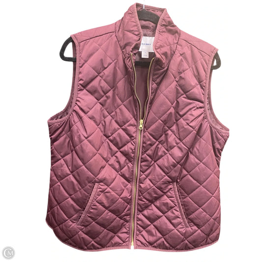 Vest Puffer & Quilted By Old Navy In Maroon, Size: Xl