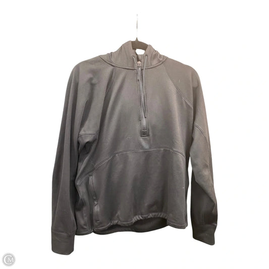 Athletic Sweatshirt Hoodie By Athleta In Black, Size: Xl