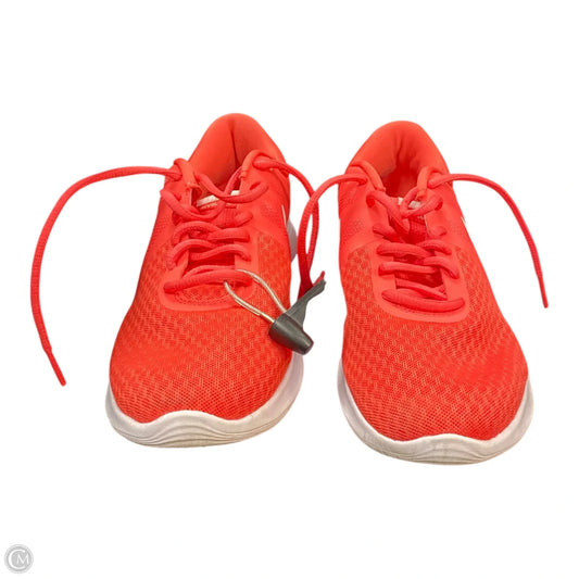 Shoes Athletic By Nike In Orange, Size: 8.5
