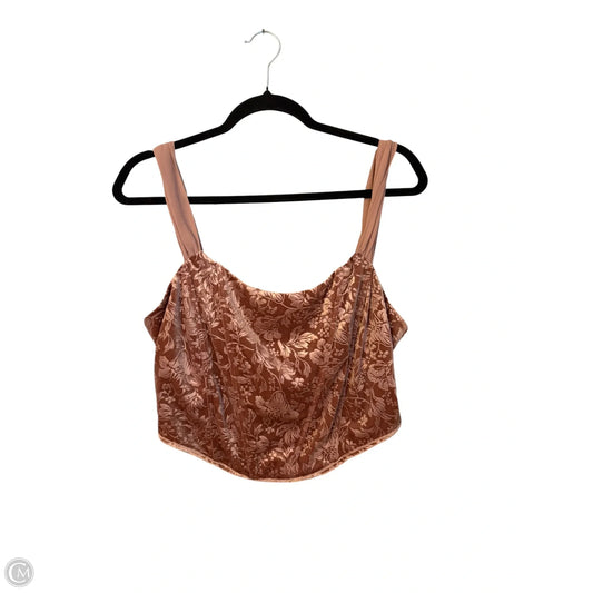 Top Sleeveless By Altard State In Floral Print, Size: L