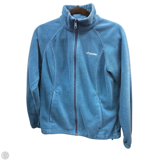 Jacket Fleece By Columbia In Blue, Size: Mp