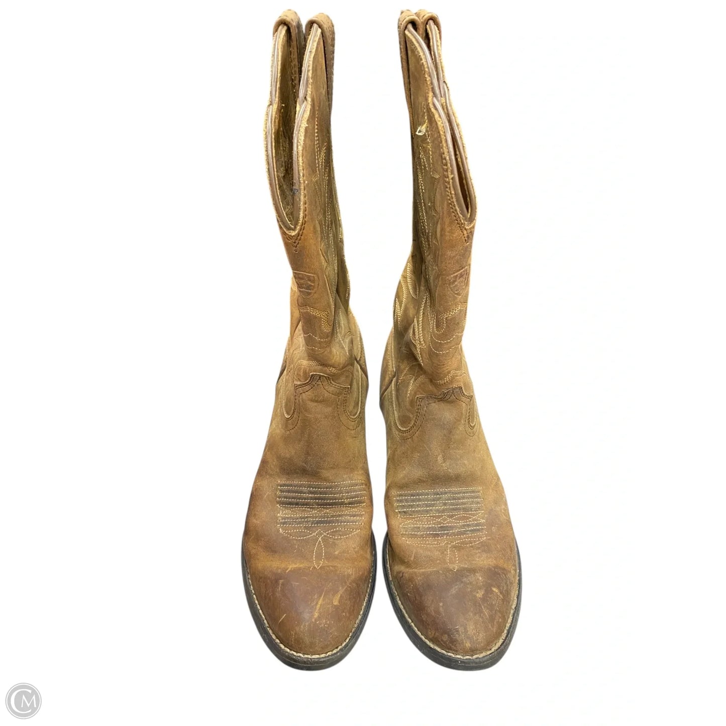 Boots Western By Ariat In Brown, Size: 9