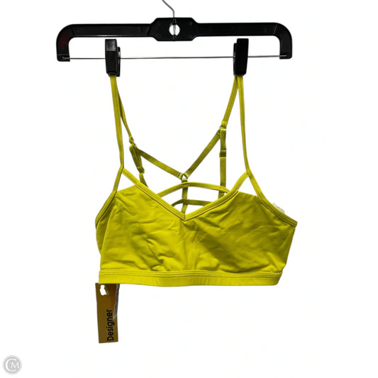 Athletic Bra By Lululemon In Gold, Size: 10