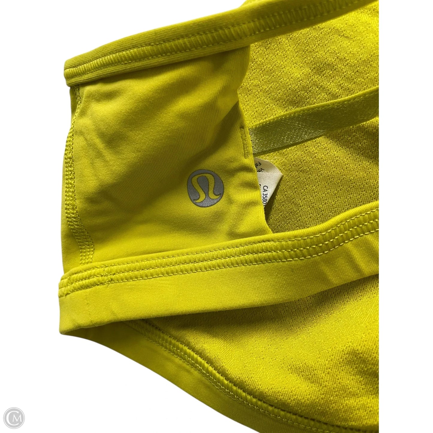 Athletic Bra By Lululemon In Gold, Size: 10