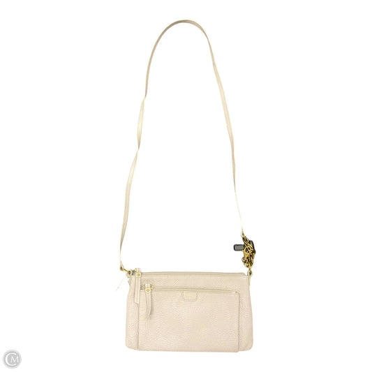 Crossbody Leather By Fossil, Size: Medium