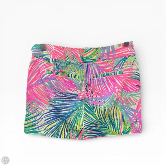 Skort Designer By Lilly Pulitzer In Tropical Print, Size: Xxs