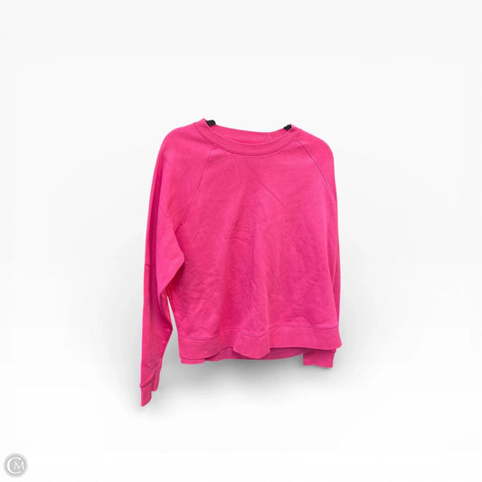 Athletic Sweatshirt Crewneck By Under Armour In Pink, Size: 2x