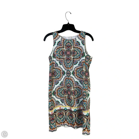 Dress Casual Short By London Times In Paisley Print, Size: 8