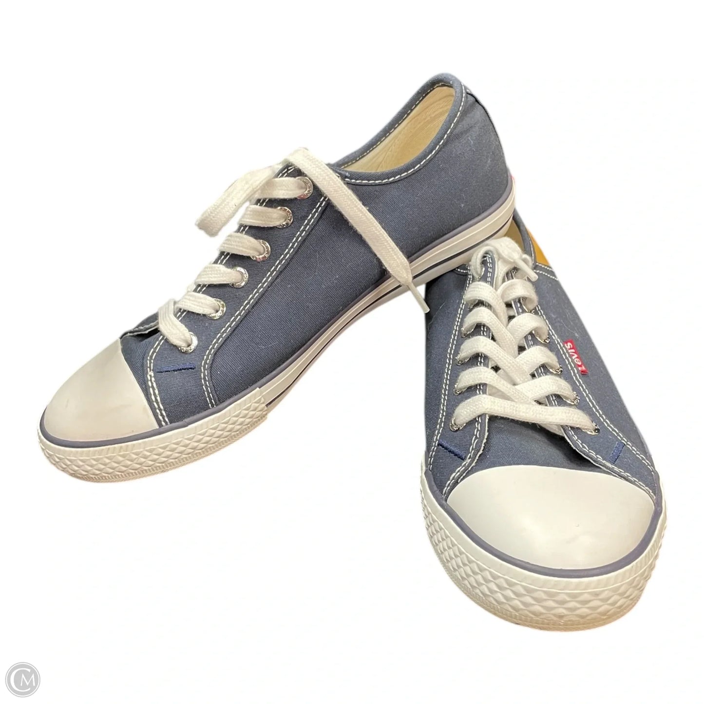 Shoes Sneakers By Levis In Navy, Size: 8