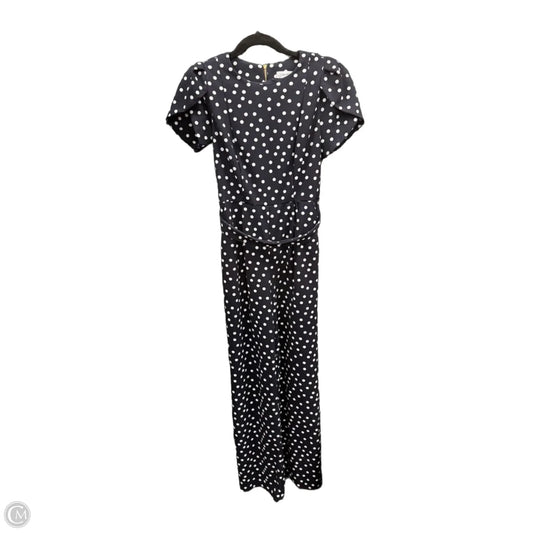 Jumpsuit By Calvin Klein In Blue & White, Size: S