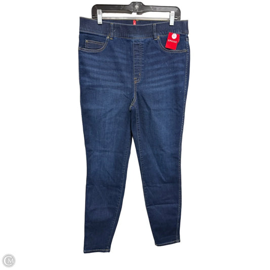 Jeans Skinny By Spanx In Blue, Size: Xl