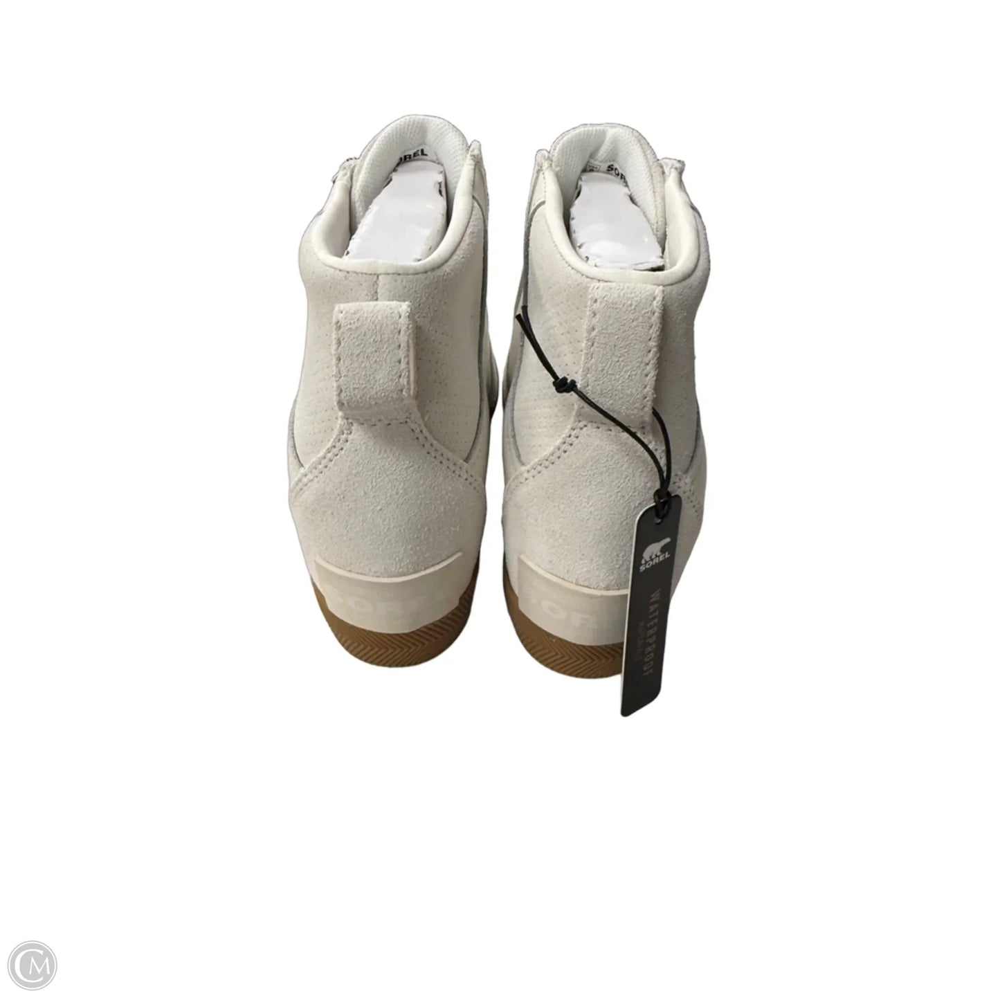 Boots Ankle Flats By Sorel In Cream, Size: 9