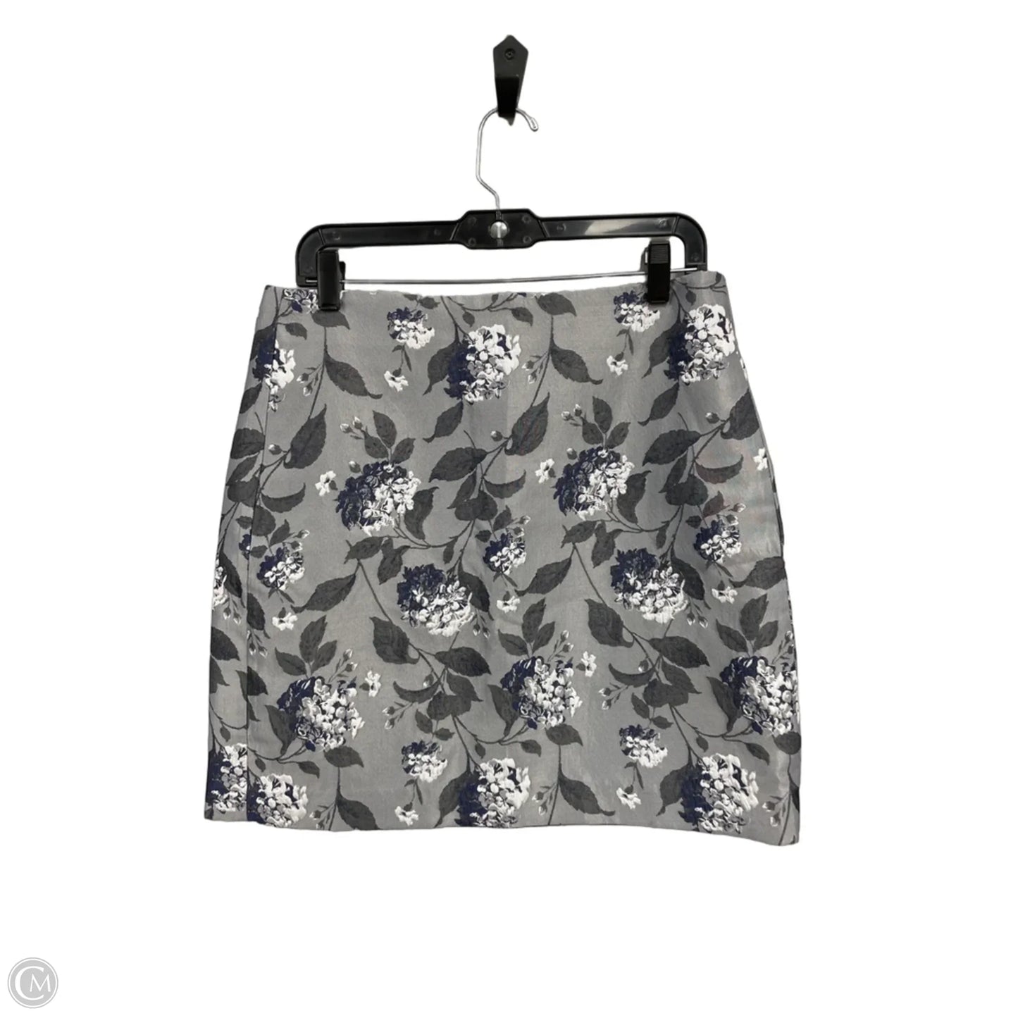 Skirt Mini & Short By Loft In Silver, Size: 6