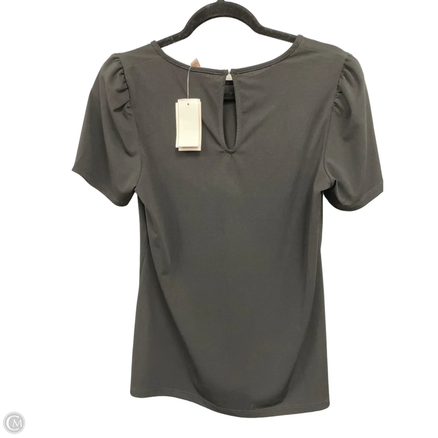 Top Short Sleeve By Philosophy In Black, Size: M
