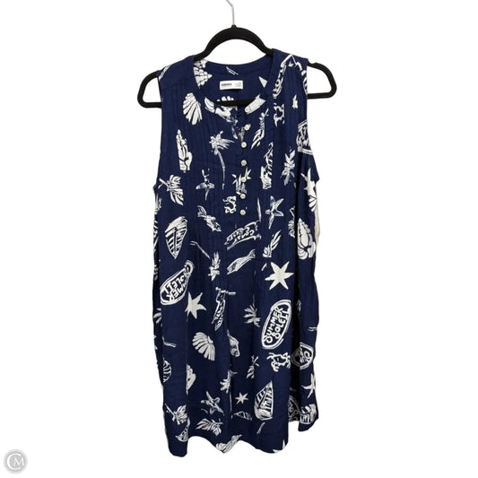 Dress Casual Short By Sonoma In Blue & White, Size: Xl