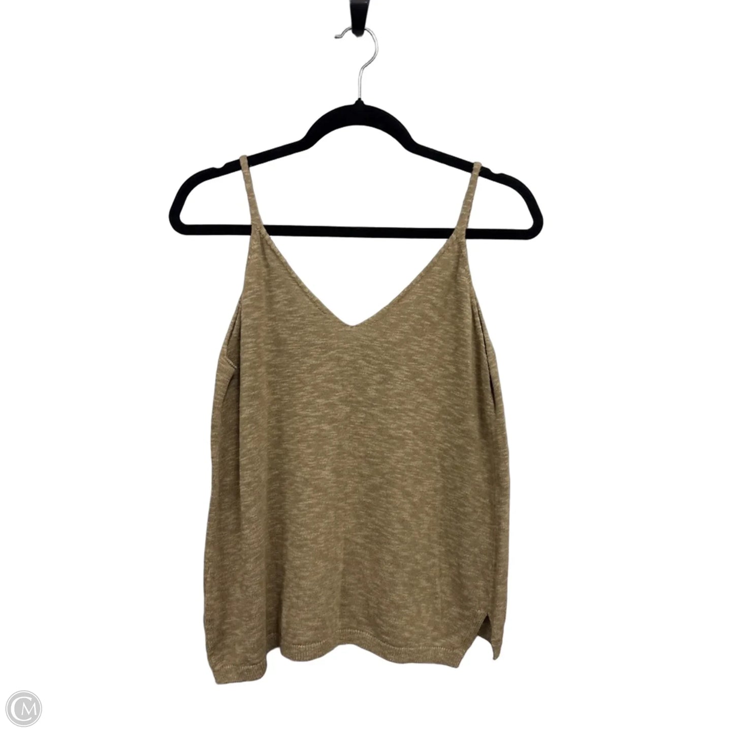 Top Sleeveless By Be Cool In Green, Size: M