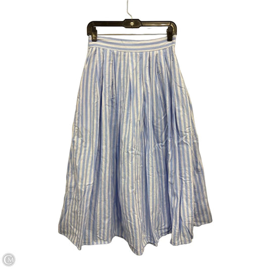 Skirt Midi By Entro In Blue, Size: M