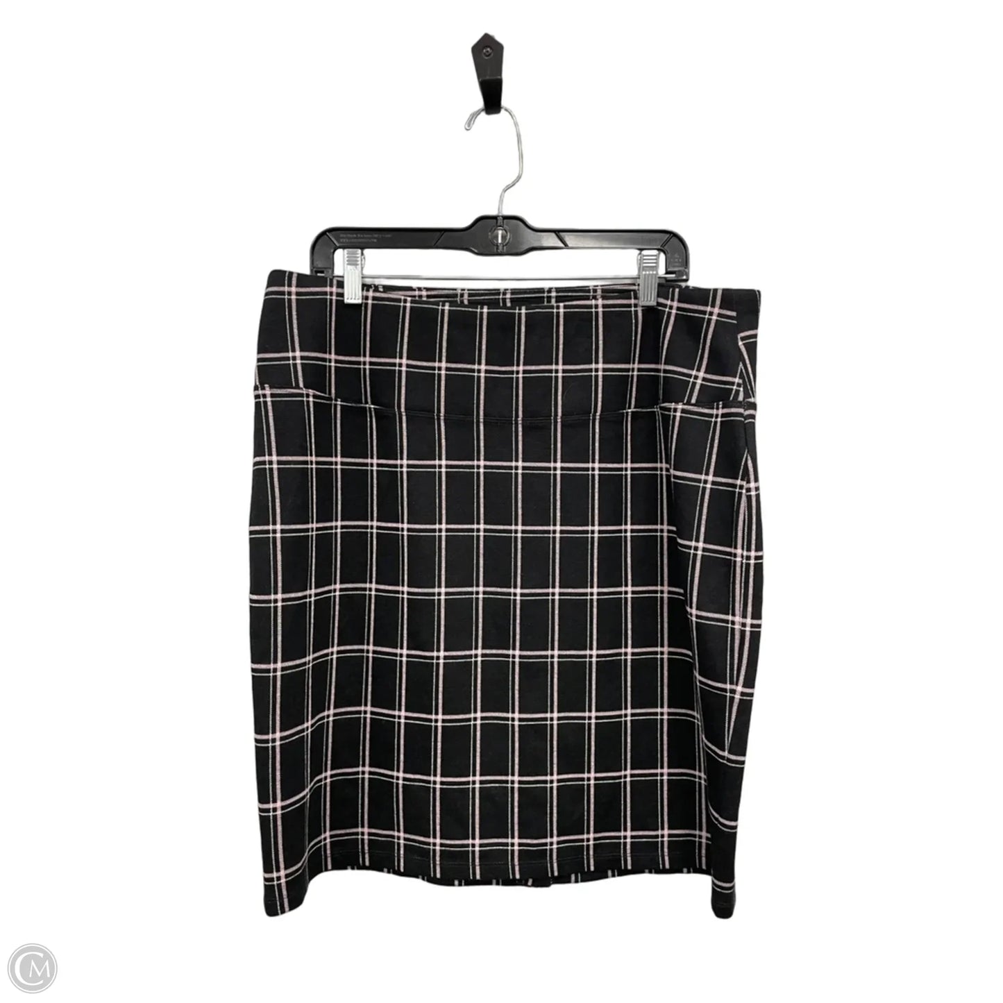 Skirt Mini & Short By J. Jill In Black & Pink, Size: L
