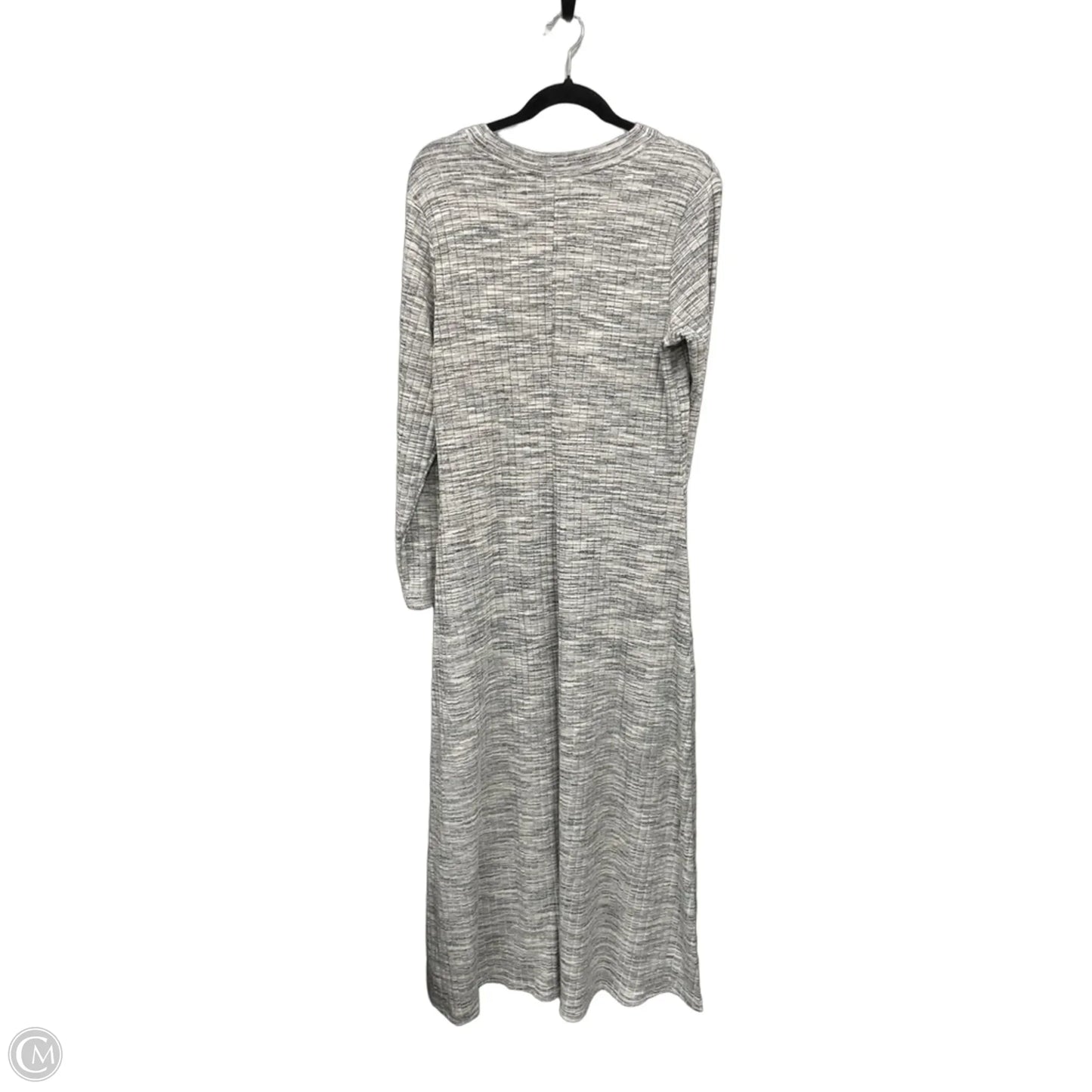 Dress Casual Maxi By Old Navy In Grey, Size: Xl