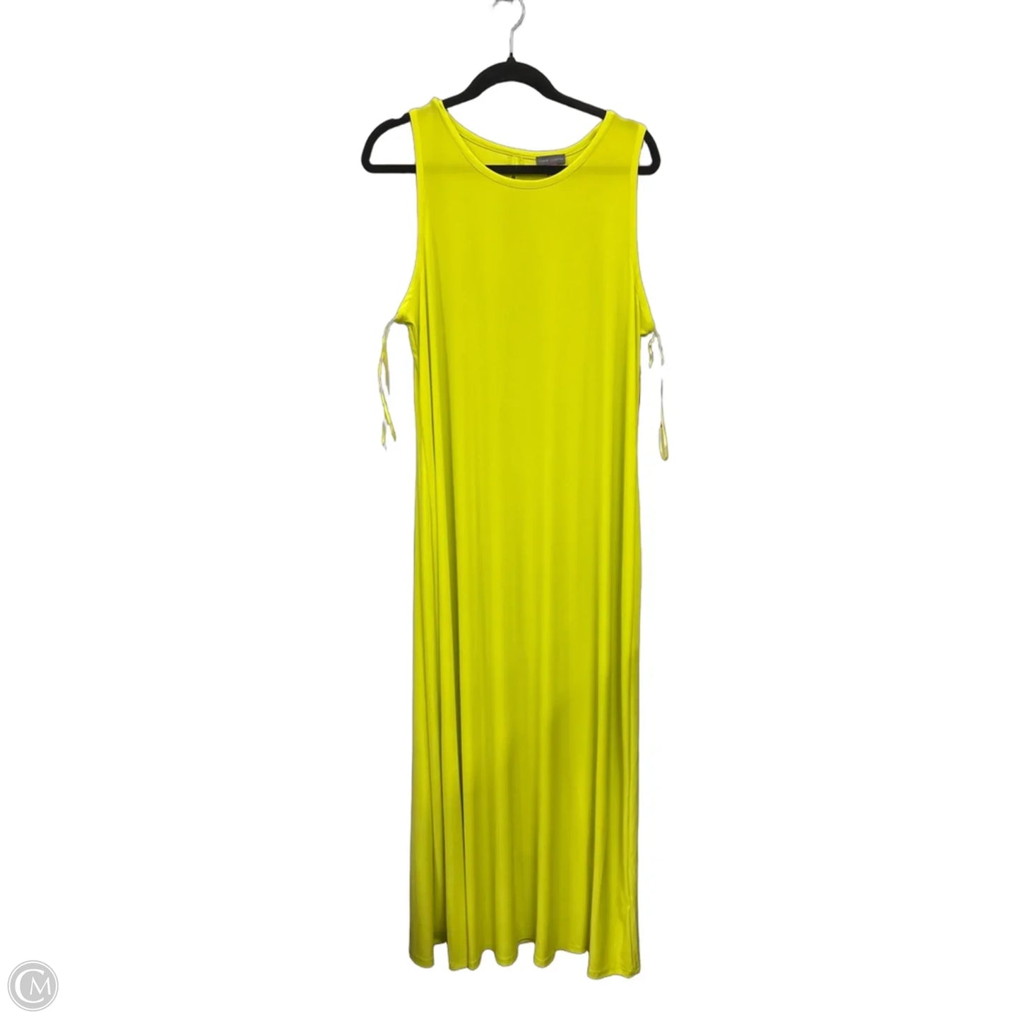 Dress Casual Maxi By Vince Camuto In Yellow, Size: Xl