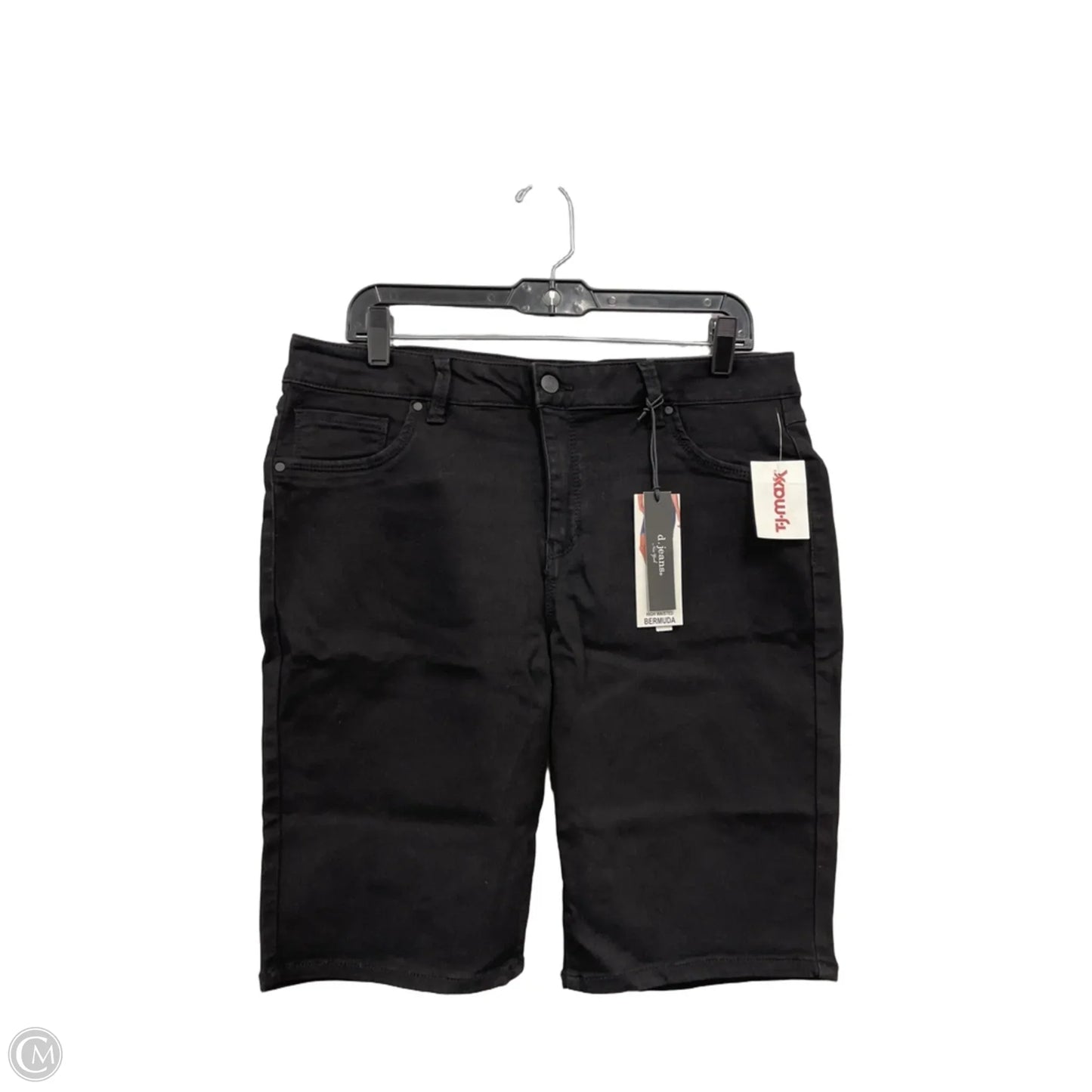 Shorts By D Jeans In Black, Size: 16