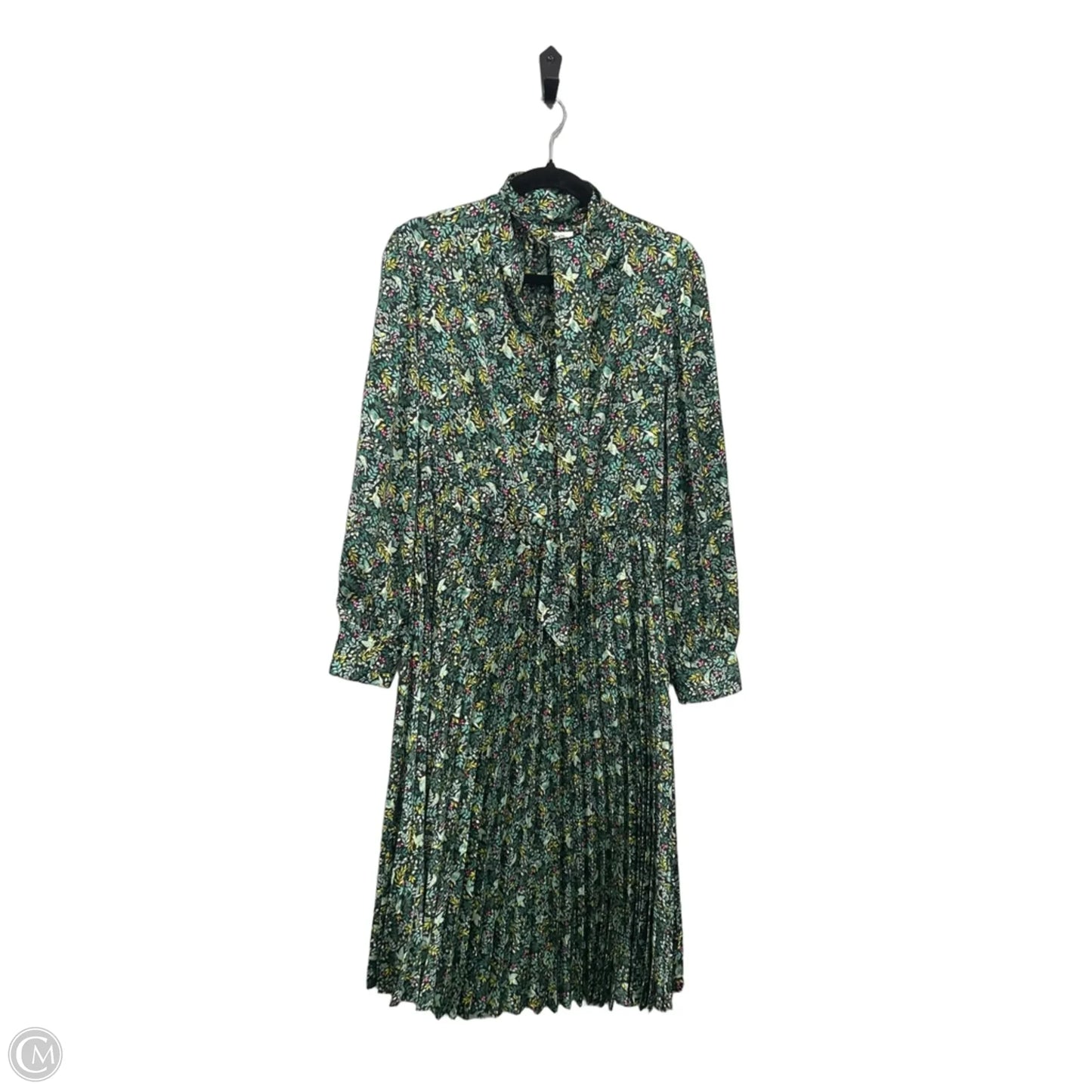 Dress Casual Midi By On 34th In Green & Pink, Size: M