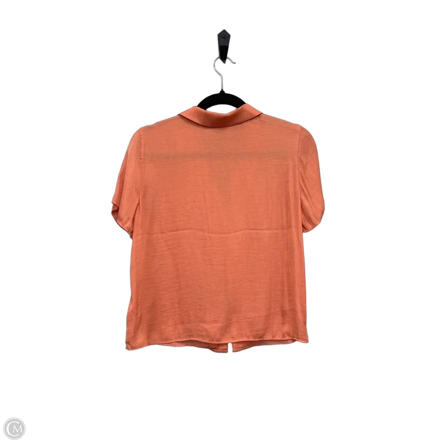 Blouse Short Sleeve By Rachel Roy In Peach, Size: Xs