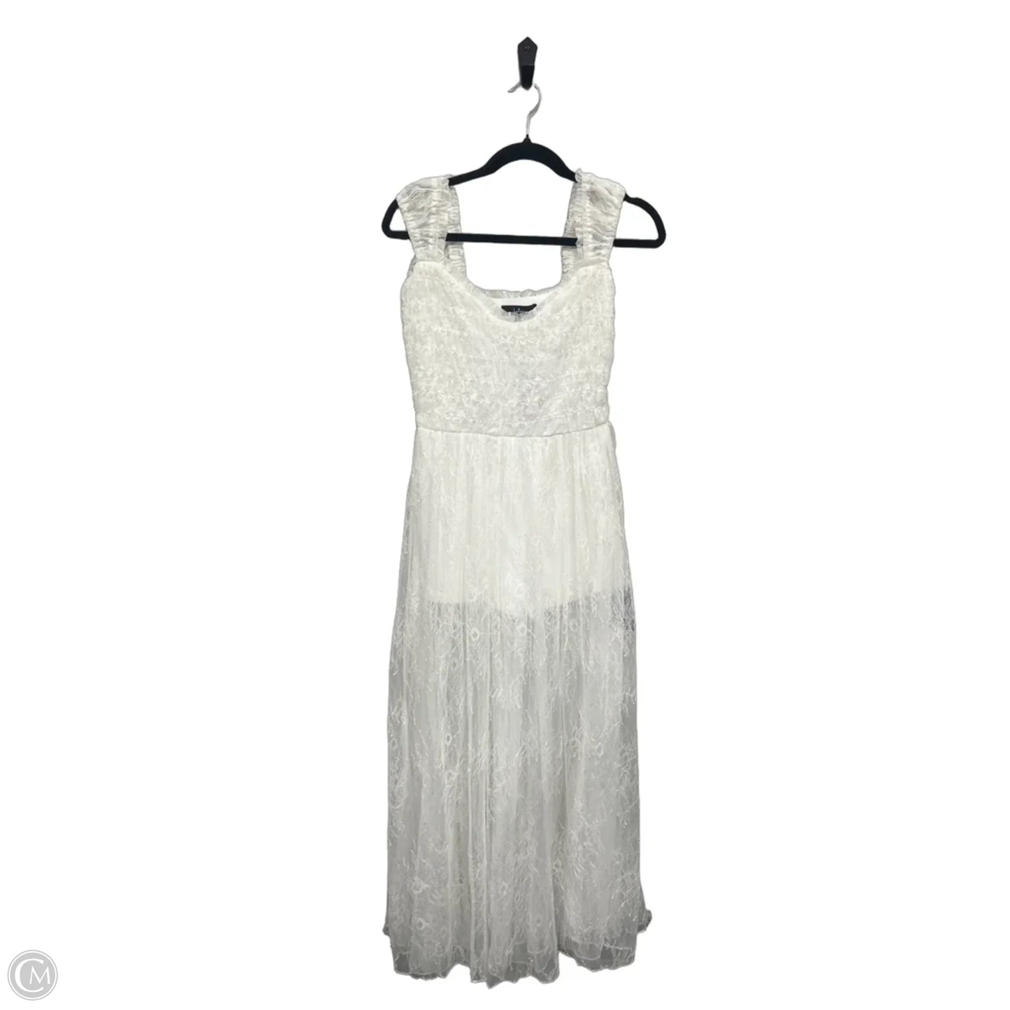 Dress Casual Maxi By Lulus In White, Size: S