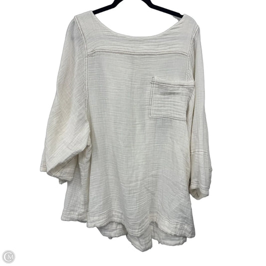 Dress Casual Short By Free People In Cream, Size: Xl
