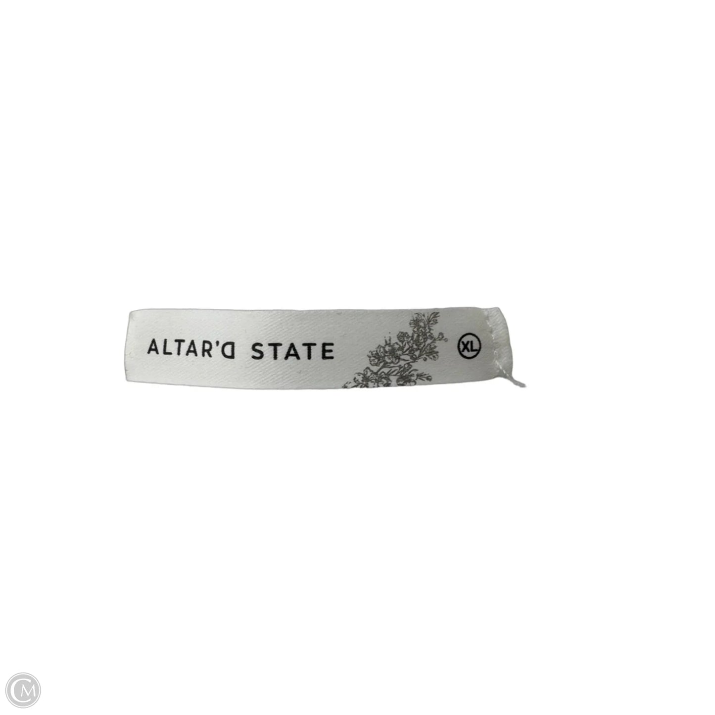 Top Short Sleeve Basic By Altard State In Blue & White, Size: Xl